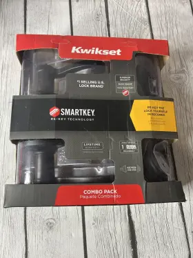 991ll11p Kwikset Tustin Smart Key Entry Lever Deadbolt Venetian Bronze New Nib