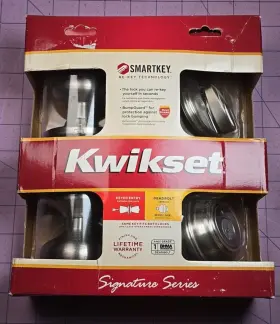 99910-051 Kwikset Smartkey Security Set Signature Series - Satin Nickel