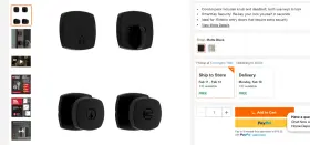 99910-090 Kwikset Arroyo Keyed Entry Door Knob And Single Cylinder Deadbolt Security Set