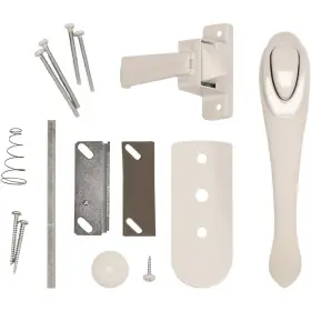 Ch2000301 Larson Euro White Push Button Door Latch 092304172484