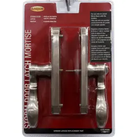 Ch3021701 Larson M2 Brushed Nickel Silver Zinc Mortise Latch 1 Pk - Total Qty