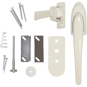 Ch4010301 Larson Euro White Storm Door Lift Latch 092304172804