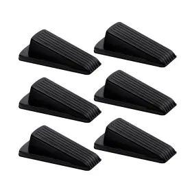 Lesunsul 682604904092 Door Stop Stopper Wedge 6 Pack Rubber