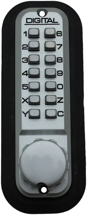 2210scmgdc Lockey 2210dc 2000 Series Keyless Entry Double Combination - Marine Grade