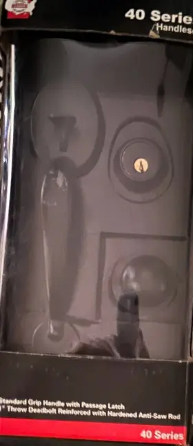 40ea11p Lsda Entry Pitcher Handleset With Interior Knob And Deadbolt
