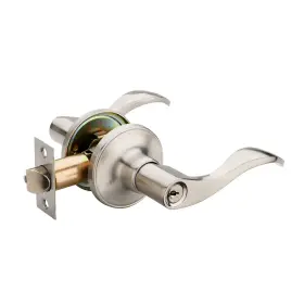 805-r Manren Lever Keyed Entry Door Handle Lock Knob 805r