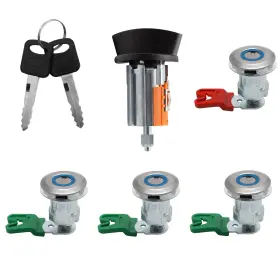 703369 Mdeoosky Door Lock Cylinders And Ignition Switch With Keys Replacement For 97-18 Ford E