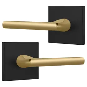 Mega Handles 793087679619 Prime Dummy Lever Door Handle For Closet Or French Doors Singl