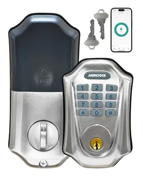 Uf01 Mendock Keyless-entry Deadbolt Smart Lock Greenshield Digital Exterior Locks Fo