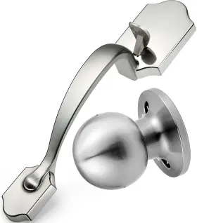 Fdh-303sl Motovecor Front Door Knob Handleset Entry Handle Set With Cove For Right And