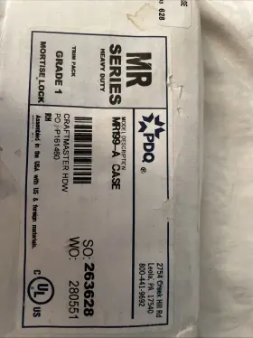 Mr199-a Mr Series Heavy Duty Grade 1 Case Trim Pack Mortise Lock Parts Only Nice