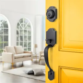 Keyeds122 Neutype Usam002 Front Door Handle Lock Set Sets With Single