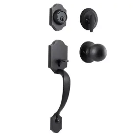B-s122 Neutype Traditional Front Door Handle Set Entrance Lock Heavy Duty Entry