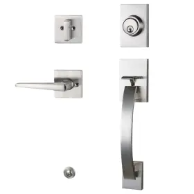 Newbang 131637265907 Handleset Deadbolt And Camelot Door Rosette