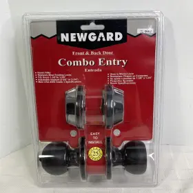 0662 Newgard Combo Entry Dead Bolt Front And Back Door New