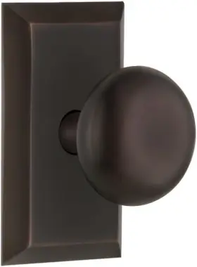 708136 Nostalgic Warehouse Studio Plate And New York Privacy - 2.375 Inch Timeless Bronze
