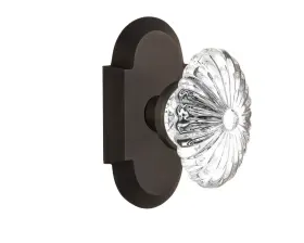 708582 Nostalgic Warehouse Cottage Plate With Passage - 2.75 Inch Oil Rubbed Bronze