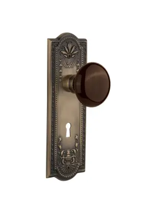 Mortise-2.25 Nostalgic 710845 Warehouse Inch Antique Brass Meadows Plate With K