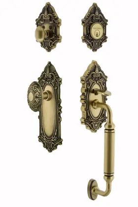 727727 Nostalgic Warehouse Vicvic Eset 234 Cg Victorian Solid Brass -