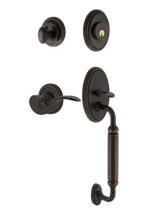 767270 Nostalgic Warehouse Claman Eset 234 Cg Rh Classic Right Handed - Bronze