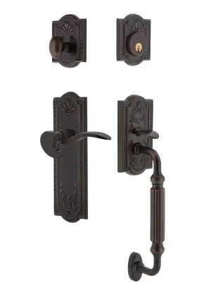 Nostalgic Warehouse 767510 Meaman Eset 234 Fg Rh Meadows Right Handed - Bronze