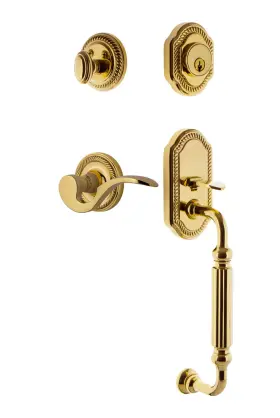 767705 Nostalgic Warehouse Ropman Eset 238 Fg Rh Rope Right Handed - Brass