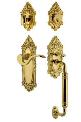 767820 Nostalgic Warehouse Vicman Eset 234 Cg Rh Victorian Right Handed - Brass