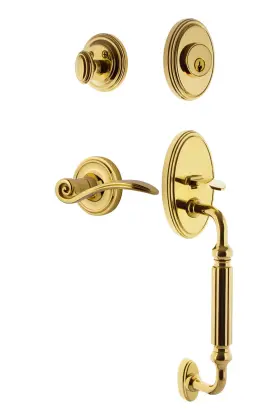 767993 Nostalgic Warehouse Claswn Eset 238 Fg Rh Classic Right Handed - Brass