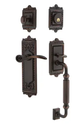 768140 Nostalgic Warehouse Eadswn Eset 238 Fg Rh Egg And Dart Right Handed - Bronze