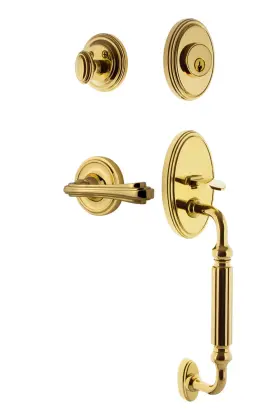 768690 Nostalgic Warehouse Claflr Eset 238 Fg Rh Classic Right Handed - Brass