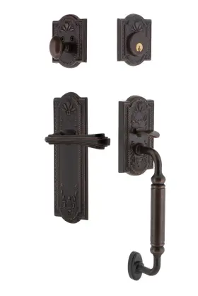 Nostalgic Warehouse 768880 Meaflr Eset 234 Cg Rh Meadows Right Handed - Bronze