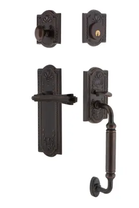 768885 Nostalgic Warehouse Meaflr Eset 238 Cg Rh Meadows Right Handed - Bronze