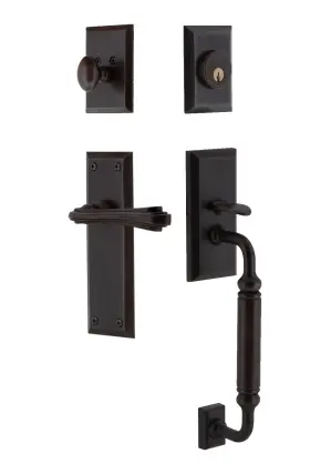 Nostalgic Warehouse 768956 Nykflr Eset 234 Cg Rh New York Right Handed - Bronze