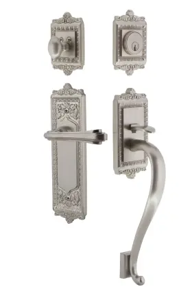 Nostalgic Warehouse 770166 Eadflr Eset 234 Sg Lh Egg And Dart Left - Nickel