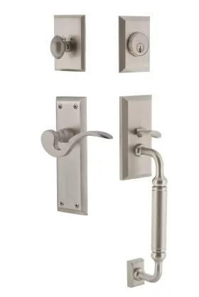 Nostalgic Warehouse 770710 Nykman Eset 234 Cg Lh New York Left Handed - Nickel