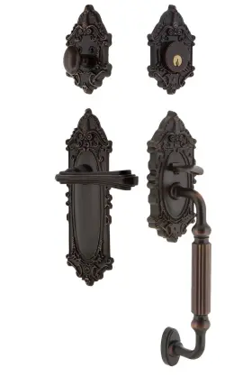 771389 Nostalgic Warehouse Vicflr Eset 234 Fg Lh Victorian Left Handed - Bronze