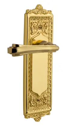 771945 Nostalgic Warehouse Eadflr Sd Nk Lh Fleur Left Handed Non-turning - Brass