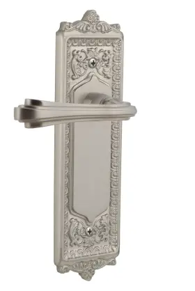 771946 Nostalgic Warehouse Eadflr Sd Nk Lh Fleur Left Handed Non-turning - Nickel