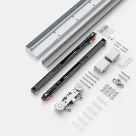 Nuk3y Products K3 626143099093 Concealed Sliding Barn Door Hardware With Soft Close 38 Inch Track