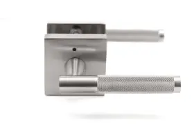 S9163xbn-exp P D Architectural Hardware Brushed Nickel Interior Door Knob With Lock Silver Bedroom Knobs Inter