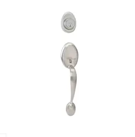 Fs7p31 Pamex 796309110815 Lexington Single Cylinder Handleset Satin Nickel Finish