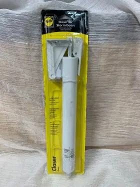 90594 Pella Adjustable Storm Door Closer White #90594