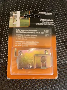 1526-d Prime Line Products Sliding Glass Dr Rlr Stl 1-1/4 No D1526 New In Box Free Sh
