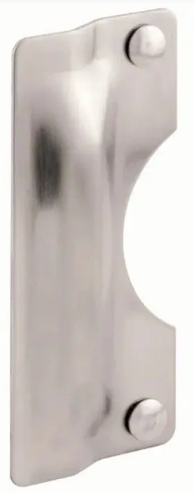 U-9496 Prime-line Products/slide-co Entry Latch Guard Brushed Stainless Steel #u-9496 7 Inch L X 3 H - New