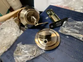 Pd2c1 Promax Single Deadbolt Antique Nickel