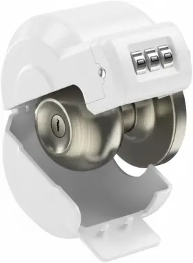Qxs4512 Puged Door Knob Lockout Device Cover Disable Faucet Water Valve Hose Bib