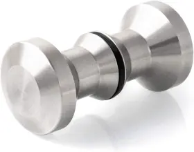 Wd3601 Qwork Shower Glass Door Handles 304 Stainless Steel Bathroom 1 Pack Style
