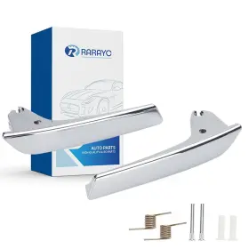 Rarayc 709520716476 Interior Door Handles Pair Driver And Passenger Side Fits For 2007-2014 Chevy S