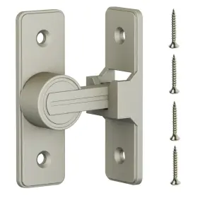 Bdll-1 Retrin Barn Door Latch 90-degree Sliding Lock Home Security For Bathroom Garage Be