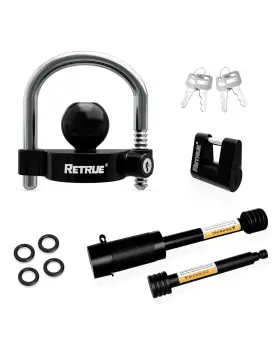 Rtl222 Retrue Keyed Alike Trailer Lock Set Tow And Store Kit Include Universal Co